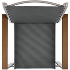 4-Piece Textilene Outdoor Conversation Set w/ Cushions, Table
