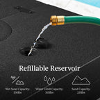 Fillable Heavy-Duty Cantilever Umbrella Base w/ 330lb Capacity