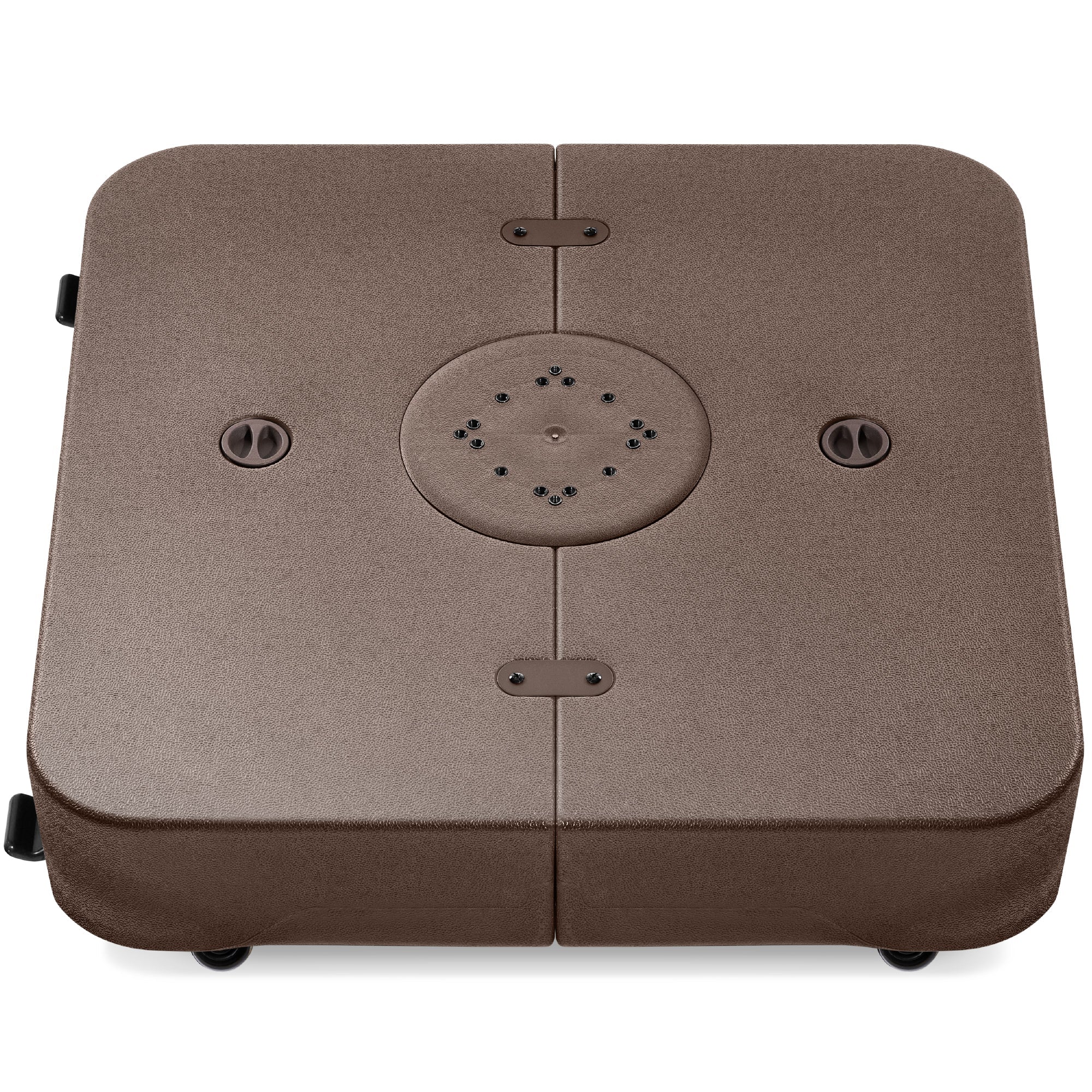 Outdoor Cantilever Base w/ Wheels, Locks, Fillable 330lb Capacity