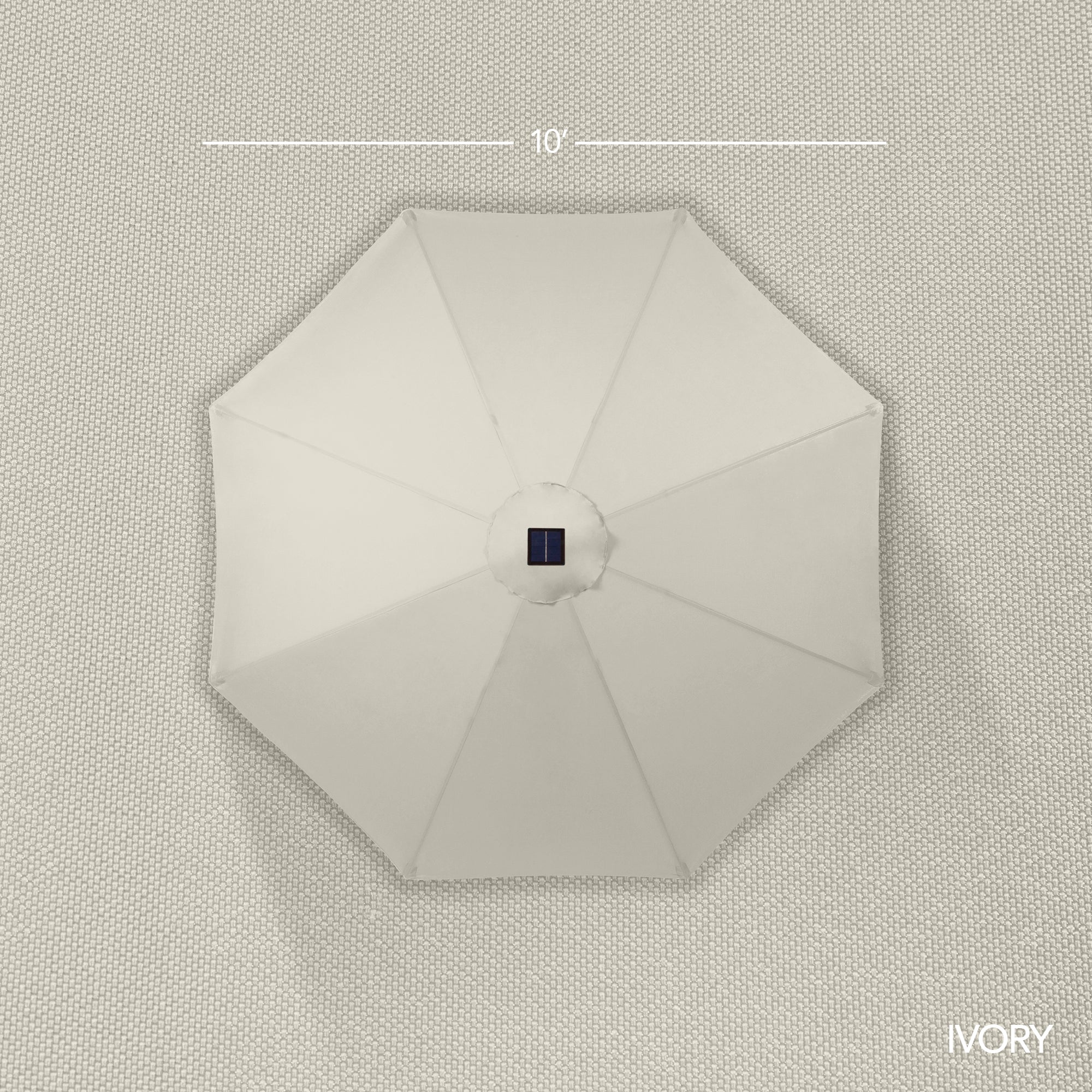 360 Rotating Cantilever Offset Patio Umbrella - 10ft